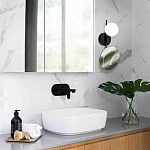 Бра с шарообразным плафоном и зеркальным круглым элементом Lunar Echo варинант исполнения - 2 | Loft Concept в Перми