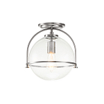 Потолочный светильник с прозрачным стеклянным шаром с эффектом пузырьков Hinkley варинант исполнения - 7 | Loft Concept в Перми