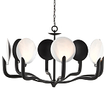 Люстра с плафонами в виде черно-белых дисков Ideal Shade Combination варинант исполнения - 4 | Loft Concept в Перми