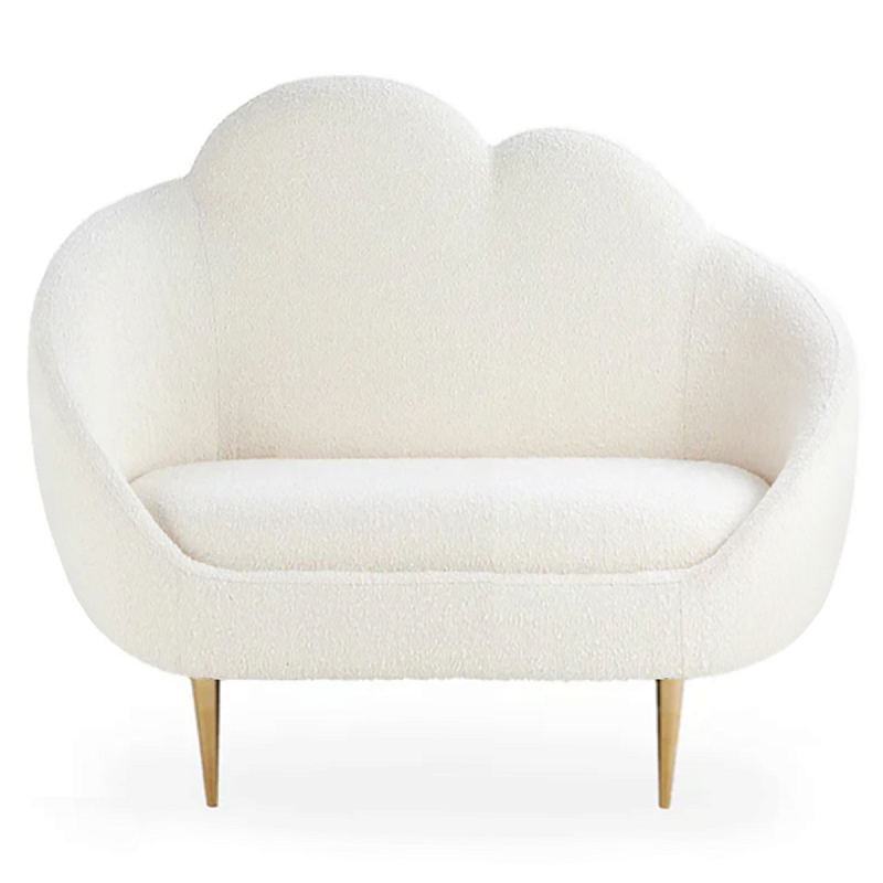 Уникальное кресло для детской комнаты Soft Cloud Белый Золотой Уникальное кресло для детской комнаты Soft Cloud Белый Золотой в Перми | Loft Concept