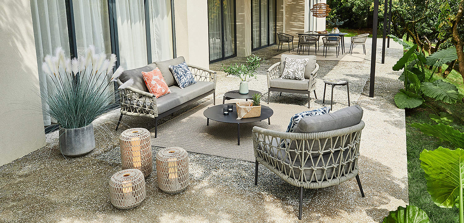 Уличный диван Niels Outdoor Sofa Уличный диван Niels Outdoor Sofa - Loft-Concept в Перми