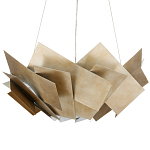 Люстра из прямоугольных панелей Iron Panels варинант исполнения - 3 | Loft Concept в Перми