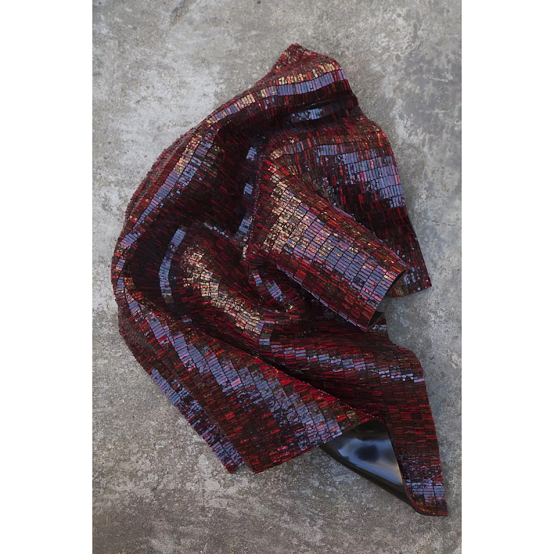 Панно «Drop» Бордовый в Перми | Loft Concept 