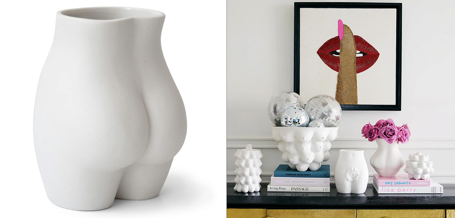 Ваза EDIE VASE White Ваза EDIE VASE White - Loft-Concept в Перми