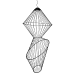 Подвесной светильник из металла Figured Beam варинант исполнения - 1 | Loft Concept в Перми