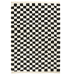 Ковер с шахматным принтом Chess Layout с эффектом шерсти варинант исполнения - 3 | Loft Concept в Перми