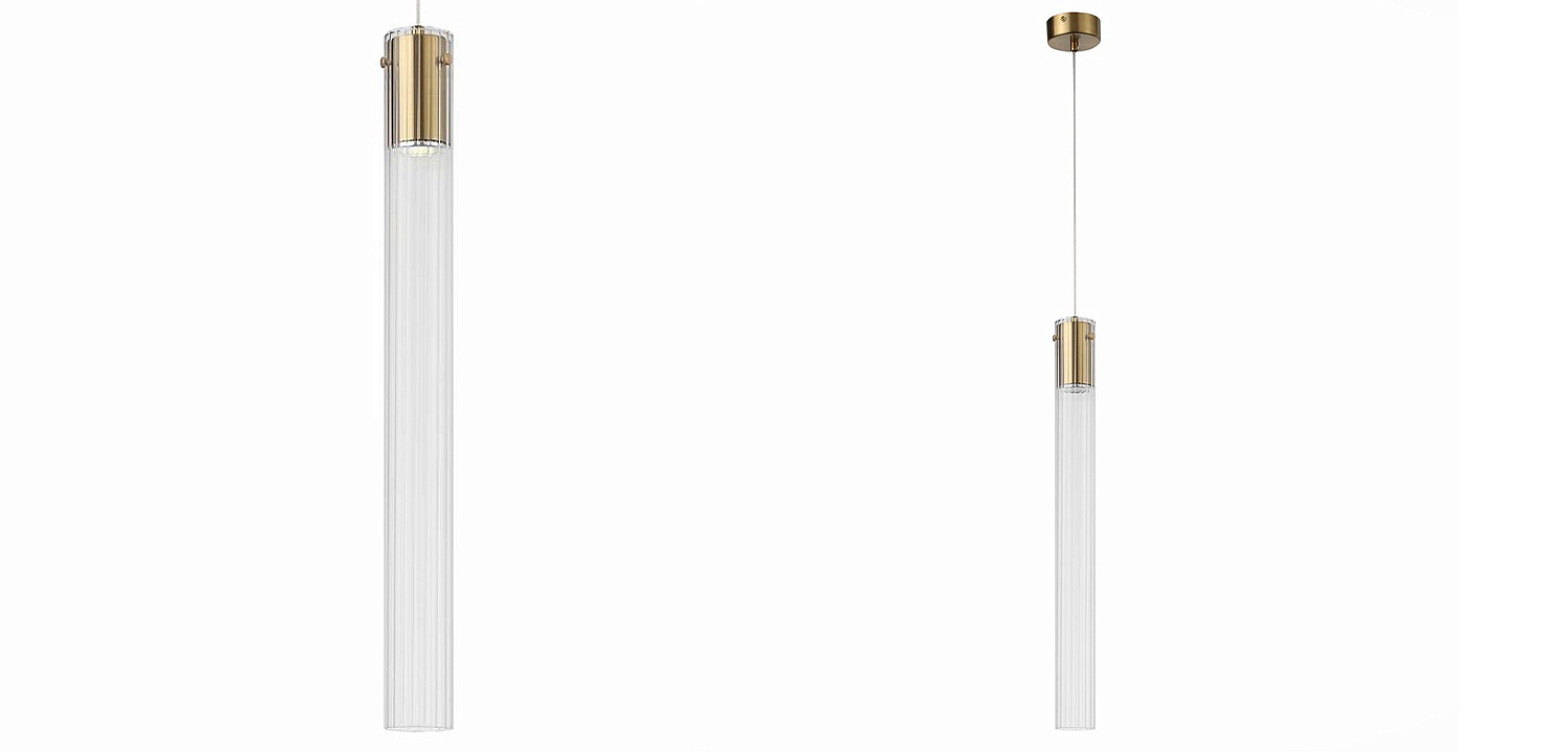 Подвесной светильник Jenae Glass Tube 65 Подвесной светильник Jenae Glass Tube 65 - Loft-Concept в Перми