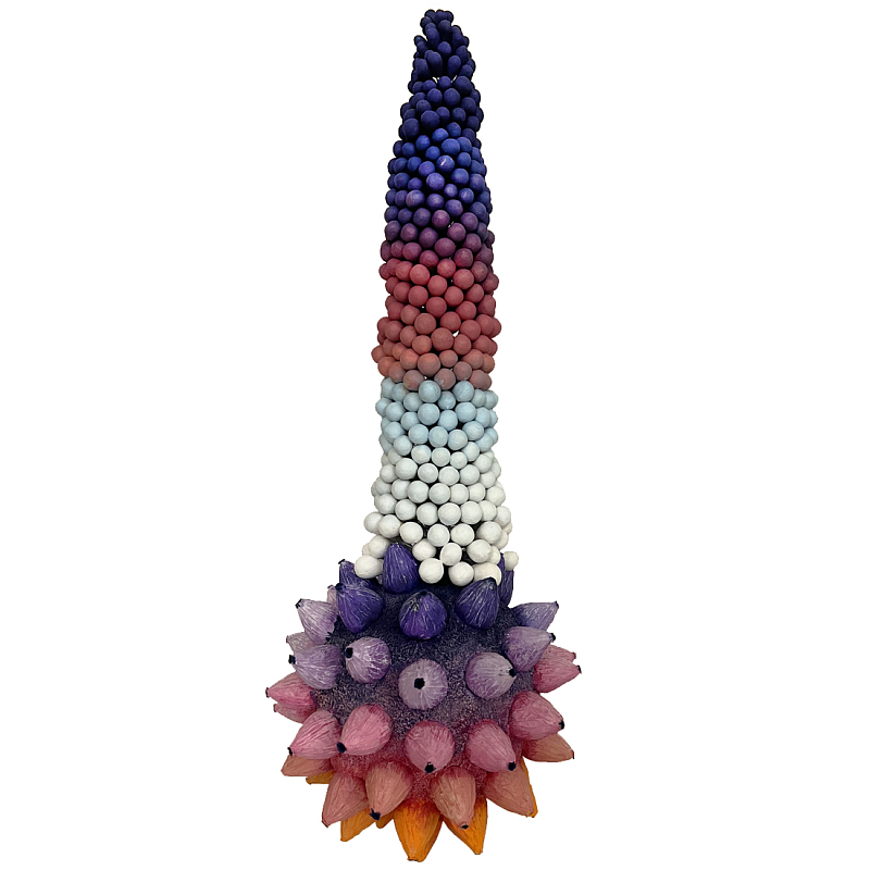 Статуэтка для интерьера цветной фрукт Tropical Fruit Pandora 68 Фиолетовый Оранжевый Лиловый в Перми | Loft Concept 