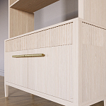 Стеллаж Primo с ящиками Светлый дуб  варинант исполнения - 4 | Loft Concept в Перми