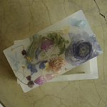 Шкатулка из эпоксидной смолы с цветами белая Epoxy Resin Rectangular Box White варинант исполнения - 2 | Loft Concept в Перми