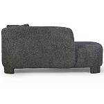 Кушетка серая с обивкой букле Thalia Grey Boucle Sofa варинант исполнения - 3 | Loft Concept в Перми