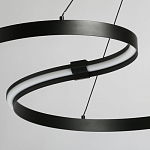 Люстра подвесная светодиодная в виде волнообразной ленты Ribbon Vortex варинант исполнения - 10 | Loft Concept в Перми