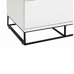 Комод белый с 3-мя ящиками Strict Lines  варинант исполнения - 4 | Loft Concept в Перми