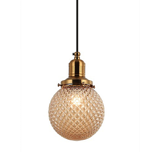 Подвесной светильник Perforated Bubbles Янтарь