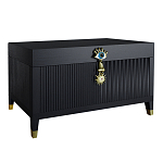 Большой дизайнерский Сундук Elsa Dreams Black варинант исполнения - 5 | Loft Concept в Перми