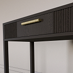 Элегантная Консоль Primo с выдвижным ящиком Темный орех варинант исполнения - 3 | Loft Concept в Перми