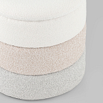 Пуф Three Colors в ткани букле из трех цветов  варинант исполнения - 2 | Loft Concept в Перми