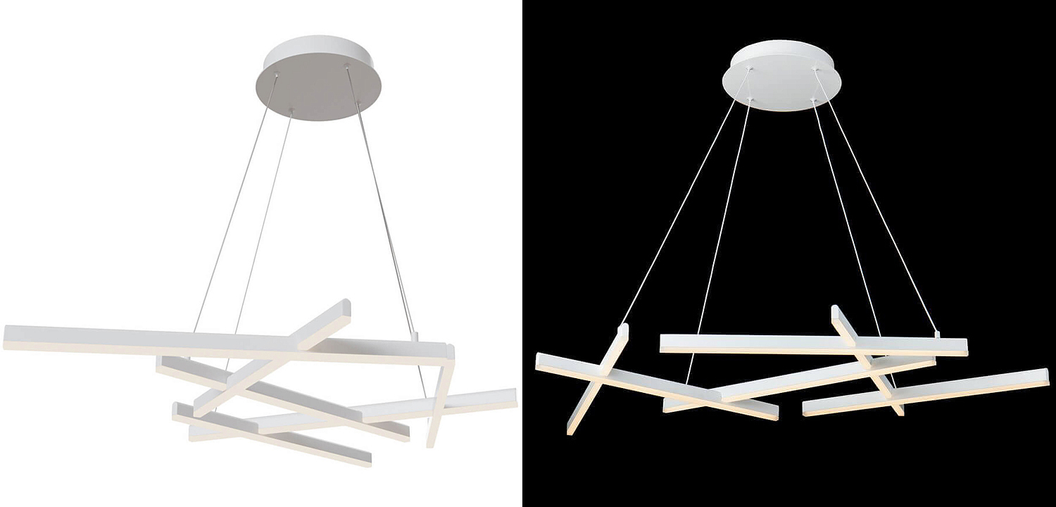 Люстра Smeragde Light Chandelier white Люстра Smeragde Light Chandelier white - Loft-Concept в Перми