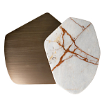 Столик журнальный Promontory с мрамором варинант исполнения - 2 | Loft Concept в Перми