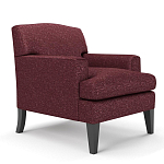 Мебельная ткань Шенилл бордовый цвет 138 см T4-38 варинант исполнения - 9 | Loft Concept в Перми