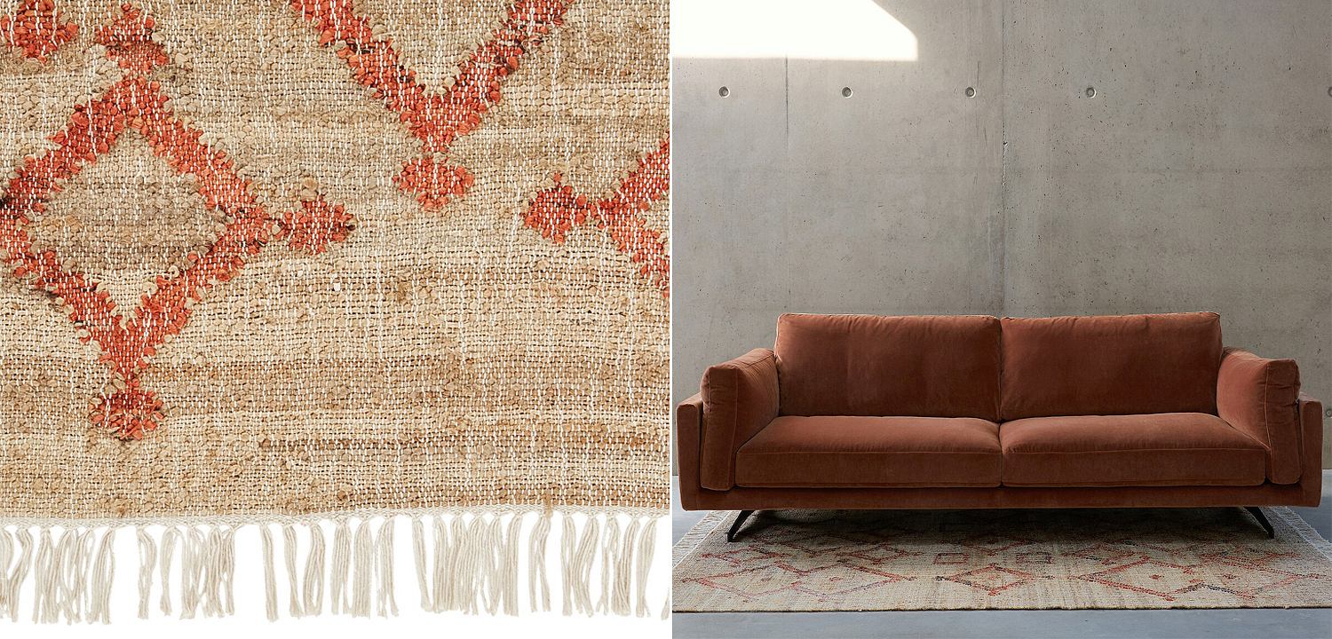 Ковер Ornament Carpet джут и хлопок Ковер Ornament Carpet джут и хлопок - Loft-Concept в Перми