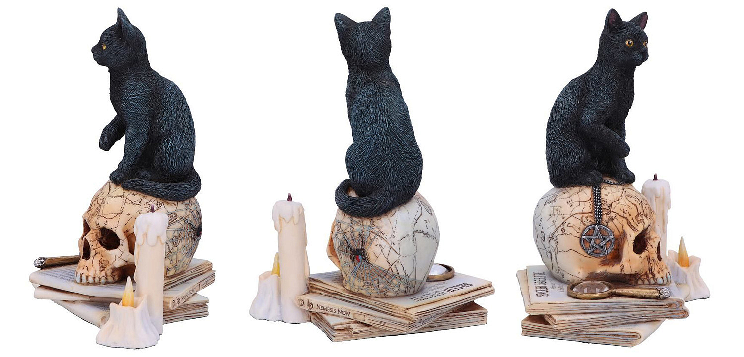 Статуэтка Cat on Skull Статуэтка Cat on Skull - Loft-Concept в Перми