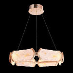 Люстра кольцевая с текстурным природным рисунком IceFlame варинант исполнения - 3 | Loft Concept в Перми