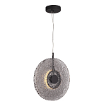 Подвесной светильник из дымчатого фактурного двойного стекла Heterochromia варинант исполнения - 3 | Loft Concept в Перми