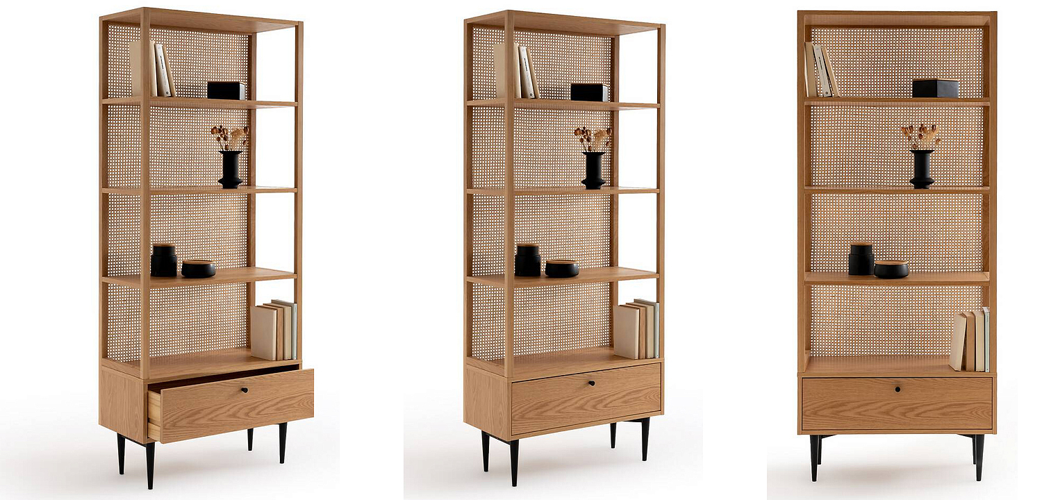 Стеллаж Agnar Wicker Rack Стеллаж Agnar Wicker Rack - Loft-Concept в Перми