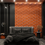 Гипсовая 3D панель с принтографией PM-46 варинант исполнения - 3 | Loft Concept в Перми