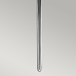 Бра вертикальное с белым полукруглым плафоном и длинным стержнем L Kichler варинант исполнения - 12 | Loft Concept в Перми