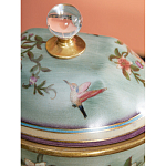 Ваза с крышкой и цветочным узором Genuine Chinese Classics варинант исполнения - 3 | Loft Concept в Перми