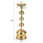Подсвечник железный Bell варинант исполнения - 4 | Loft Concept в Перми