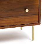 Комод с 6-ю ящиками с декором из ротанга Degarmo Chest of Drawers варинант исполнения - 4 | Loft Concept в Перми