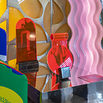 Дизайнерский держатель для фотографий Poltronova Ofelia Rosso Francia Photo Holder варинант исполнения - 8 | Loft Concept в Перми