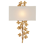 Бра с прямоугольным абажуром и каркасом в виде лепестков клевера Hanging Clover варинант исполнения - 2 | Loft Concept в Перми