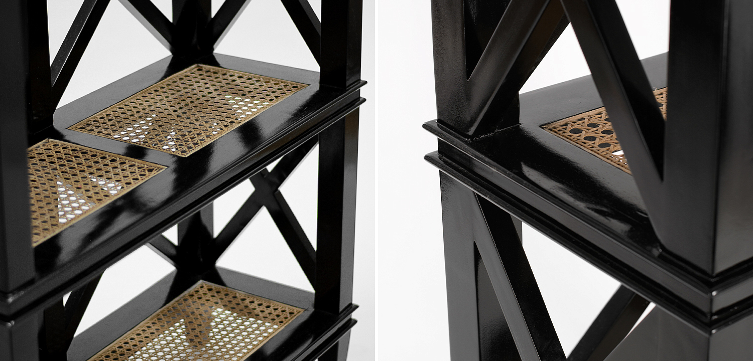 Стеллаж Jacqueline Wicker Shelves Стеллаж Jacqueline Wicker Shelves - Loft-Concept в Перми