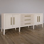 Большая VT-тумба Primo шпон Светлый дуб варинант исполнения - 3 | Loft Concept в Перми