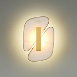 Бра с мраморными вставками Marble Plates варинант исполнения - 3 | Loft Concept в Перми