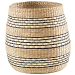 Круглая корзина из плетеного тростника Marjani Wicker Basket варинант исполнения - 1 | Loft Concept в Перми