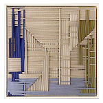 Аксессуар Геометрическая абстракция Figurative Beige Wall Hangings варинант исполнения - 2 | Loft Concept в Перми