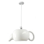 Подвесные светильники в виде белой посуды Flower Reversal варинант исполнения - 5 | Loft Concept в Перми