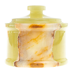 Сахарница из натурального камня Оникс Stone Sugar Bowls варинант исполнения - 5 | Loft Concept в Перми