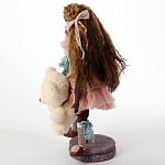 Авторская кукла Девочка с медвежонком варинант исполнения - 3 | Loft Concept в Перми