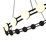 Люстра кольцевая с круглыми светодиодными источниками света Maxine Light варинант исполнения - 6 | Loft Concept в Перми