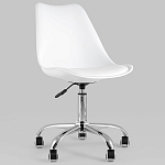 Офисный стул на металлическом основании EGGERY White пластик варинант исполнения - 2 | Loft Concept в Перми