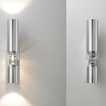 Бра цилиндрической формы из металла с поворотным плафоном Light maker studio варинант исполнения - 3 | Loft Concept в Перми