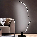 Напольный светильник Профиль Лица Face Contour варинант исполнения - 2 | Loft Concept в Перми