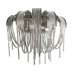 Бра с металиическими цепочками и дугообразными элементами Atlantis Chain варинант исполнения - 1 | Loft Concept в Перми