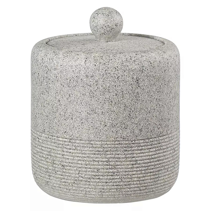 Банка для хранения с крышкой Purity Серый в Перми | Loft Concept 